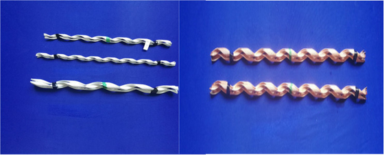 Easy Installation Preformed Armor Rods Durability Shock Resistance