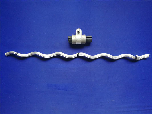Galvanized Steel 1043mm ADSS Fiber Preformed Suspension Set