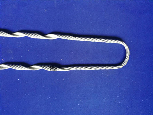 Short Span Insulation Galvanized 9.0mm Preformed Tension Clamp