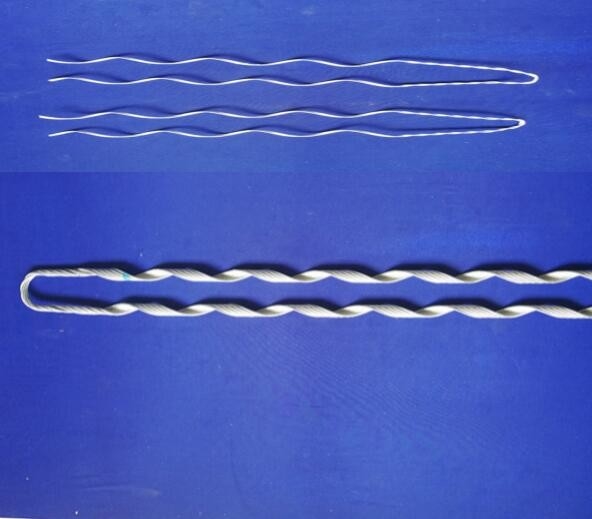 0.5 Kg Preformed Dead End Zinc Galvanized Wire Package 50pcs/Box