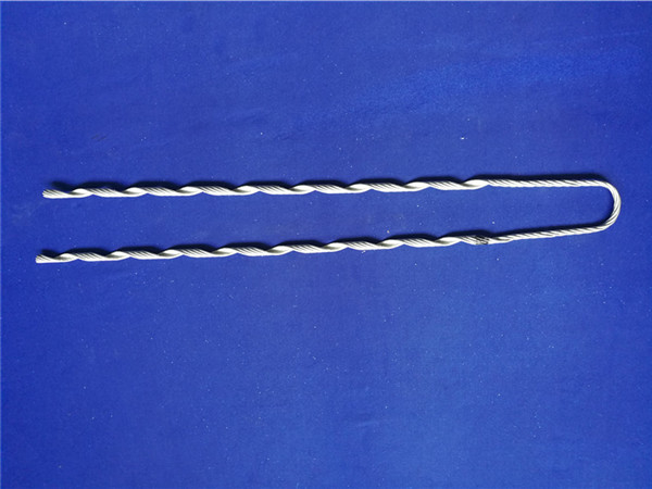 Galvanized Steel Wire Preformed Guy Grip Dead End For Heavy Duty Applications