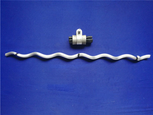 Galvanized Steel 1043mm ADSS Fiber Preformed Suspension Set