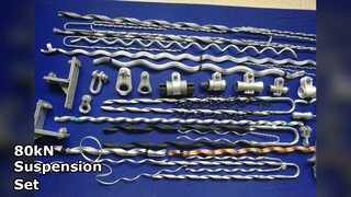 Heavy Duty Suspension Set 80kN Load