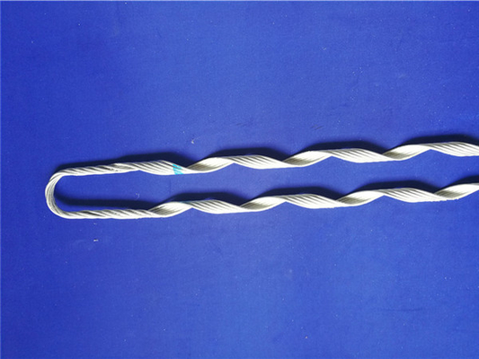 Galvanized Steel Wire Preformed Guy Grip End For Power Line Construction