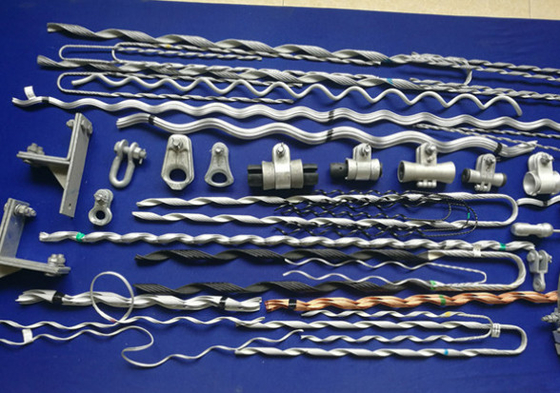 ACSR Full Tension Aluminum Wire Conductor Preformed Splice 535mm