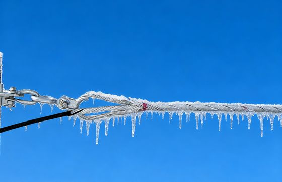 300-3000mm Length Preformed Double Suspension Set with Right Hand Helical Direction